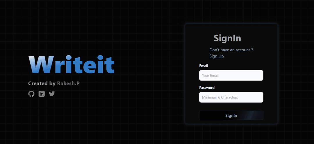 WriteIt
